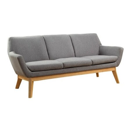 Lorell Lorell Quintessence Collection Upholstered Sofa - Gray LLR68963
